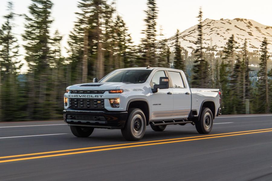  Chevrolet Silverado 2500 HD Custom Crew Cab 2019 года  (фото 22 из 40)